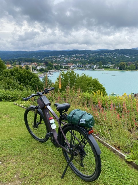 E-bike at Velden Wörthersee