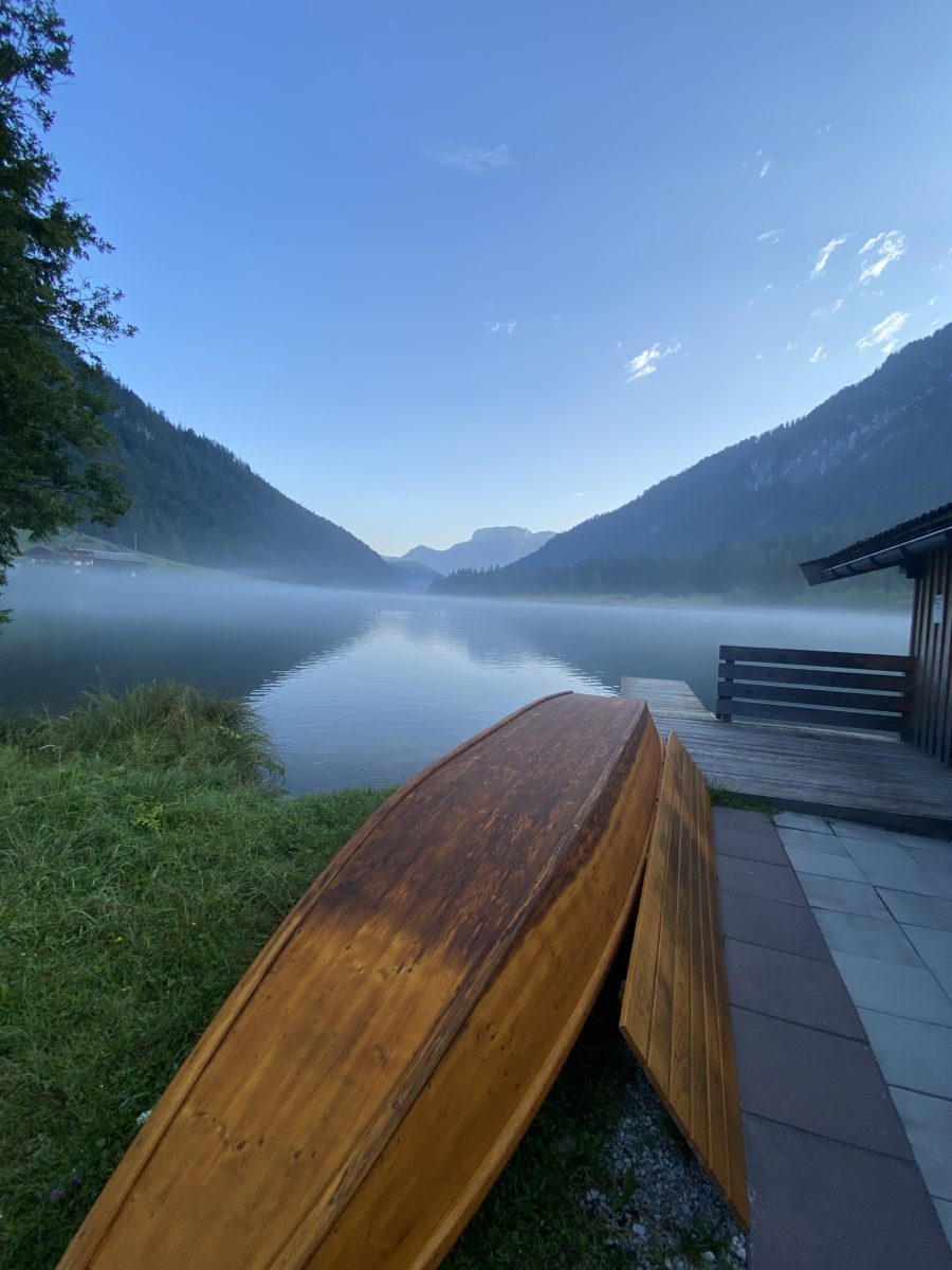 Early morning over the lake