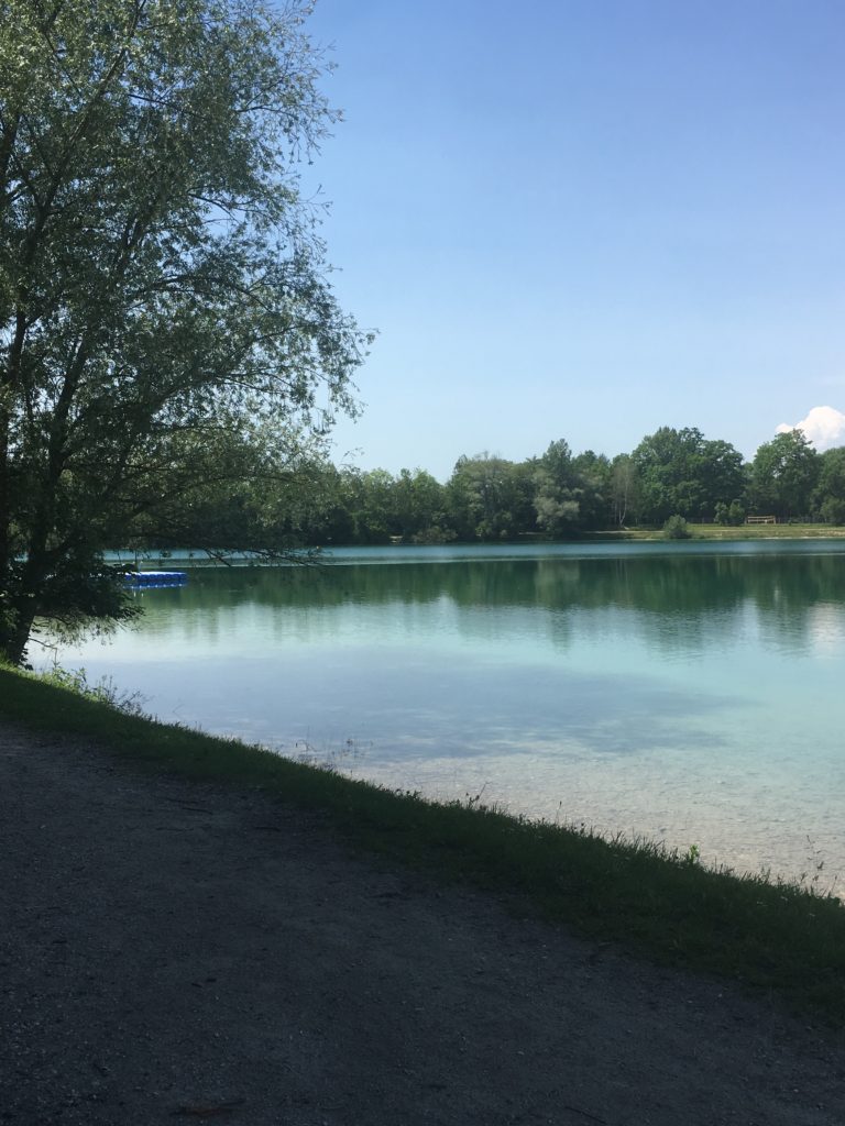 Shade on a hot day, Traun Radweg