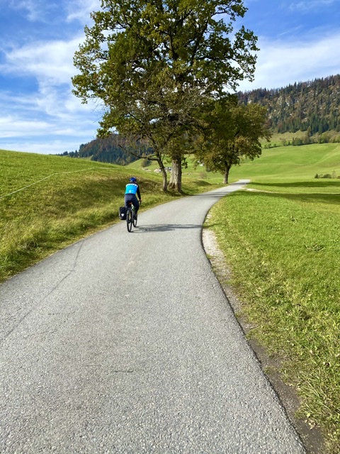 Walchsee towards Kufstein