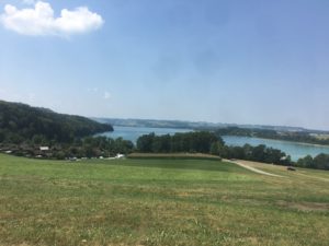 Lunch stop at Mattsee