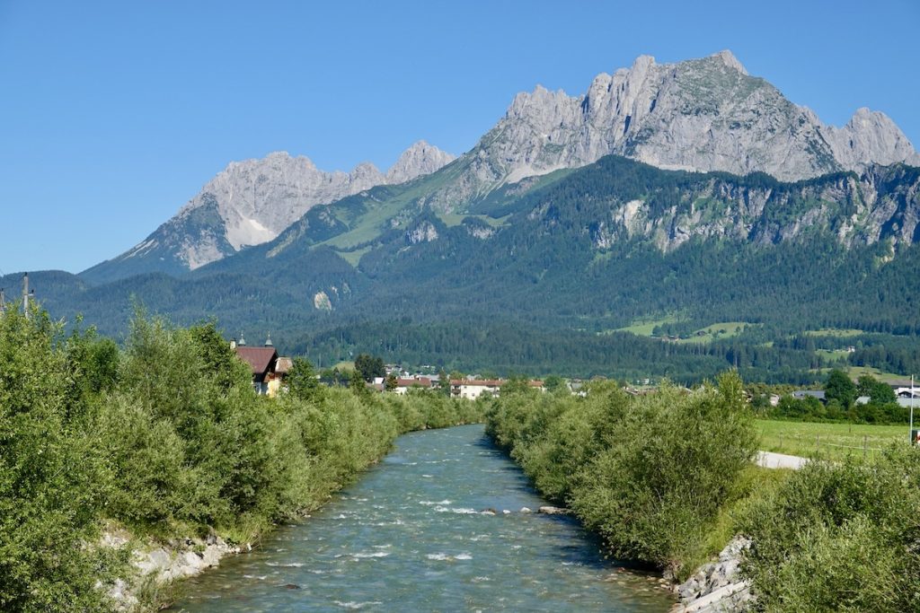 Wilder kaiser, safety photo, river, st johann