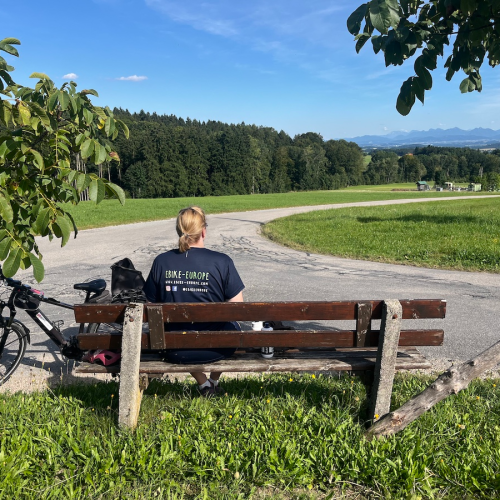 Me, Upper Austria, landscape,